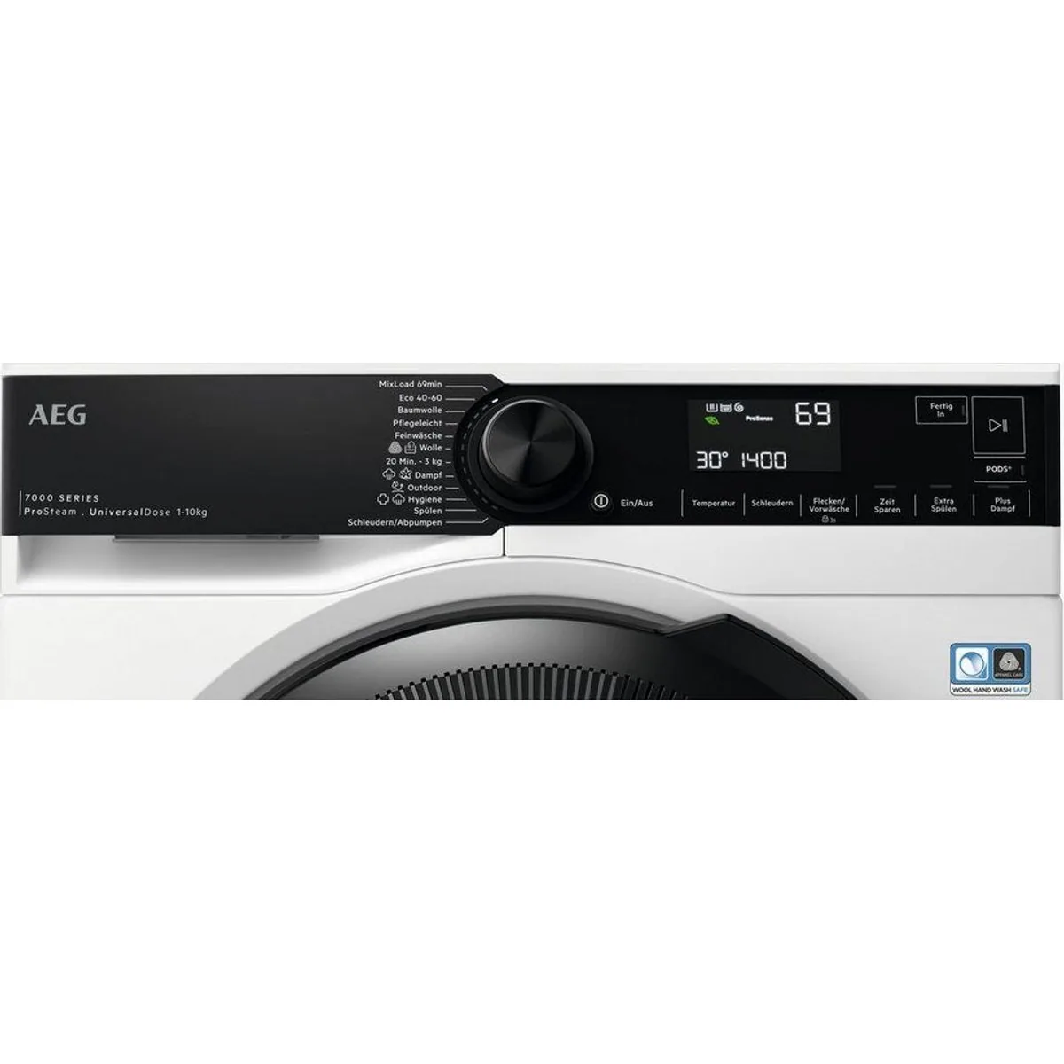AEG LR7EA410FL Waschmaschine, 10 kg Fassungsvermögen, 1400 U/min, Invertermotor — für effiziente und leise Waschprozesse 2