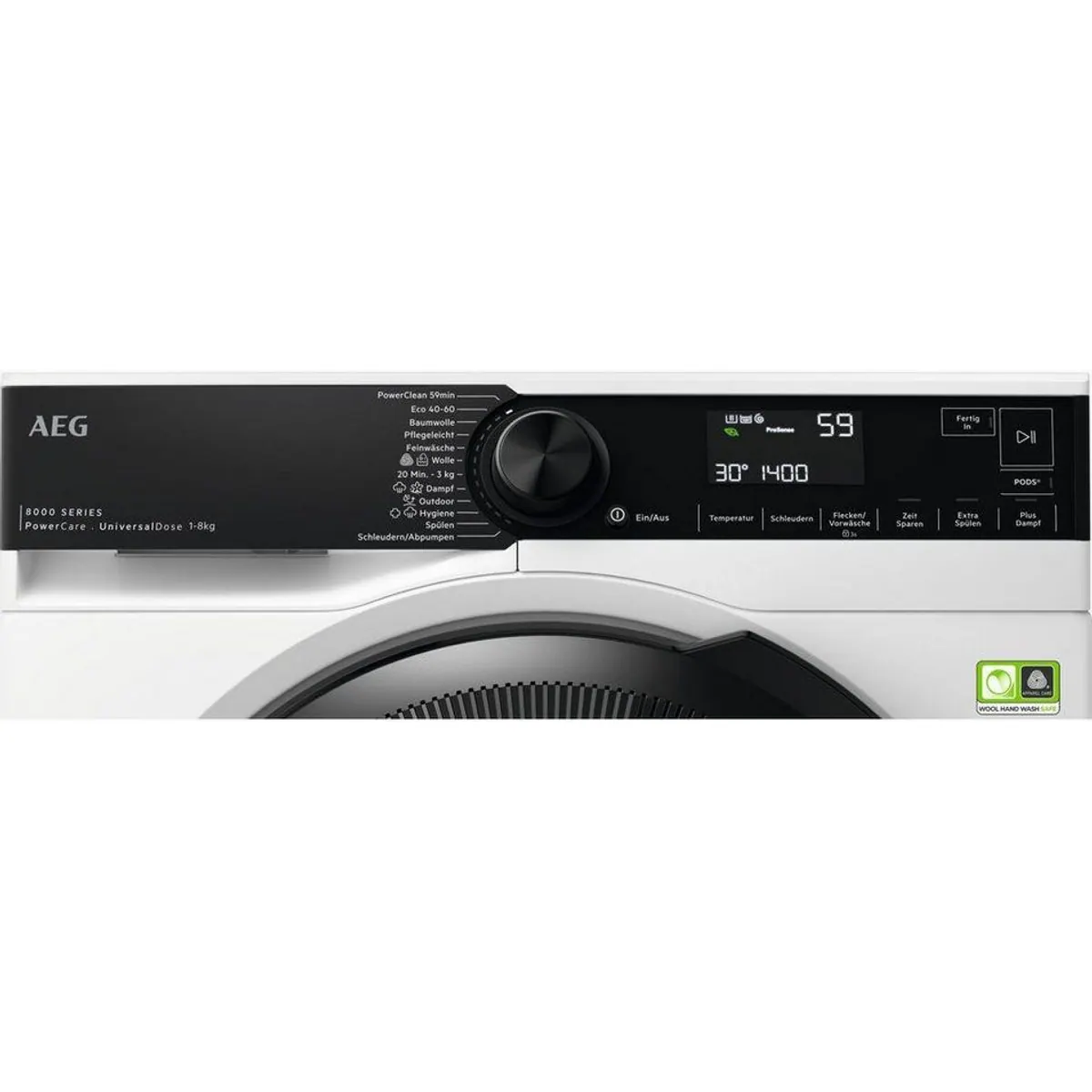 AEG LR8EG75480 Waschmaschine, 8 kg, 1400 U/min, innovative UniversalDose-Technologie 2