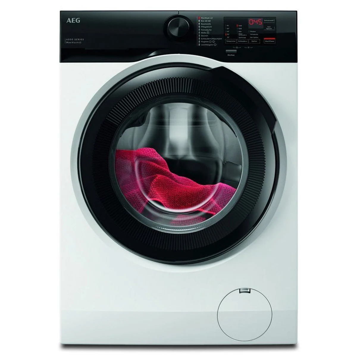 AEG LR6FE48FL Waschmaschine, 8 kg, 1400 U/min, energieeffizient und leise