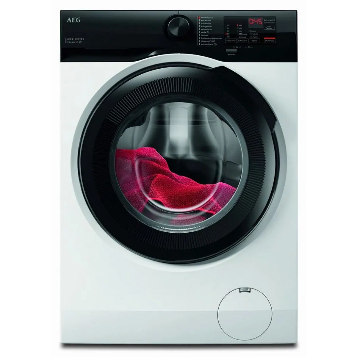 AEG LR6FE49FL Waschmaschine, 9 kg, 1400 U/min, KI WashAssist für optimale Ergebnisse