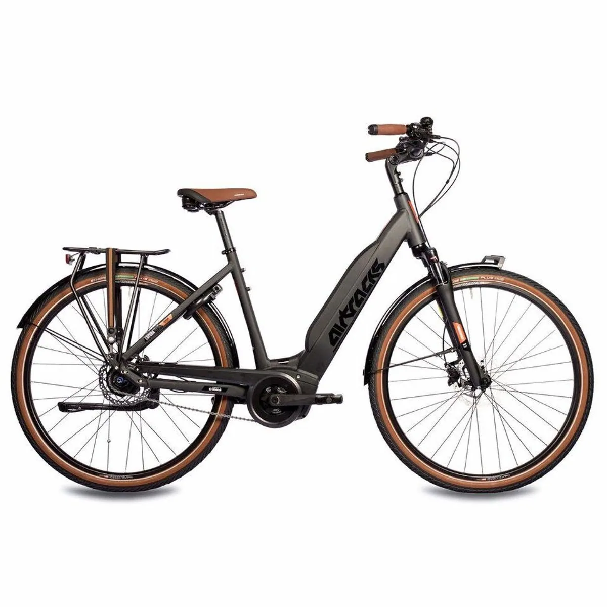 Airtracks LUMINA E-Bike, Bosch Active Plus Motor, 8-Gang Nabenschaltung — Komfort, Leistung, Stil