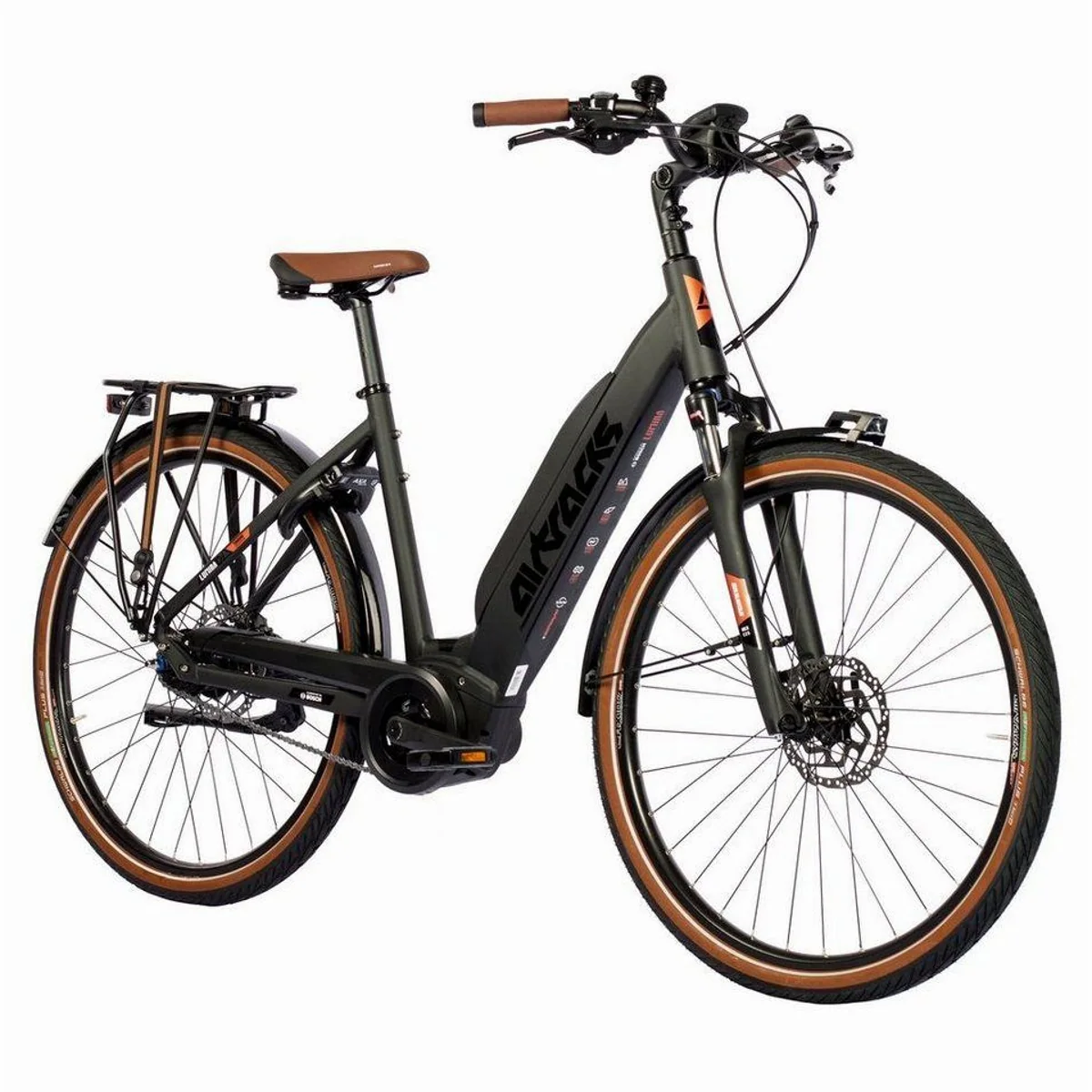 Airtracks LUMINA E-Bike, Bosch Active Plus Motor, 8-Gang Nabenschaltung — Komfort, Leistung, Stil 2