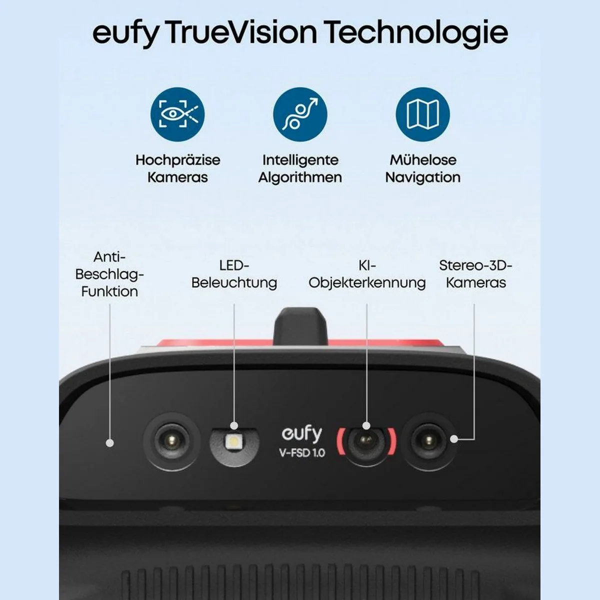 Anker eufy Rasenmähroboter C15, präzise Navigation, kabelloses Mähsystem, bis 500 m² 2