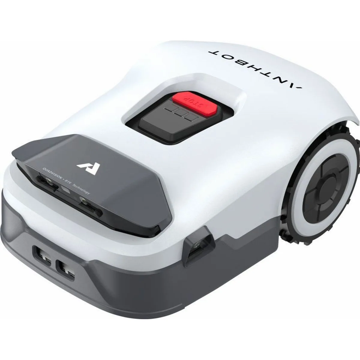ANTHBOT Genie 600E Rasenmähroboter, kabellose Installation, KI-Hindernisvermeidung, Multi-Zonen-Verwaltung
