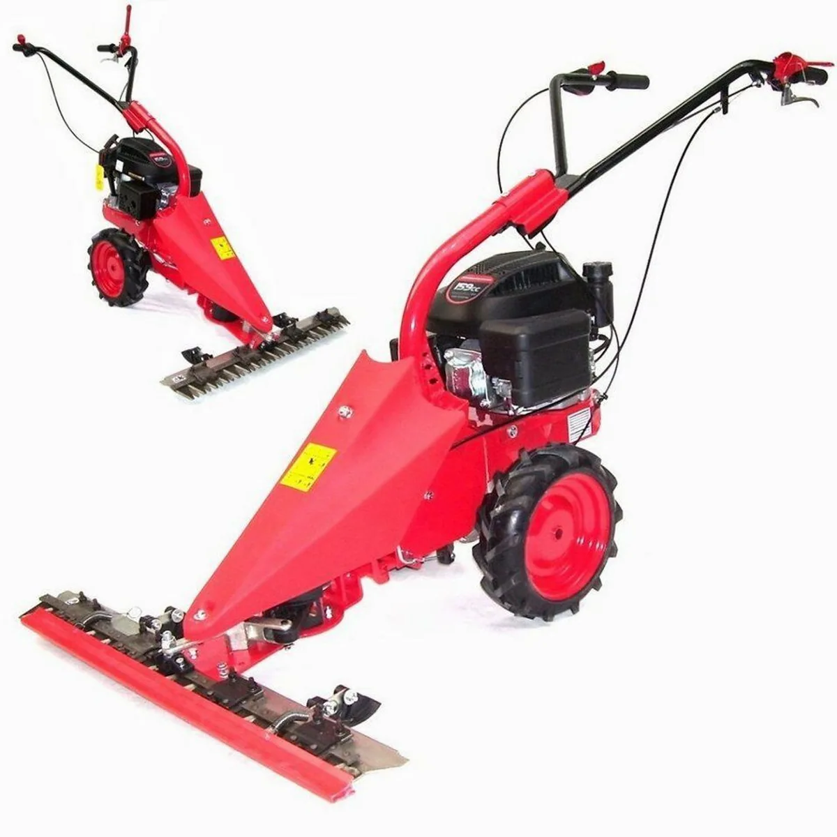 Apex Balkenmäher 870 mm, kraftvoller 5 PS Motor, präziser Schnitt