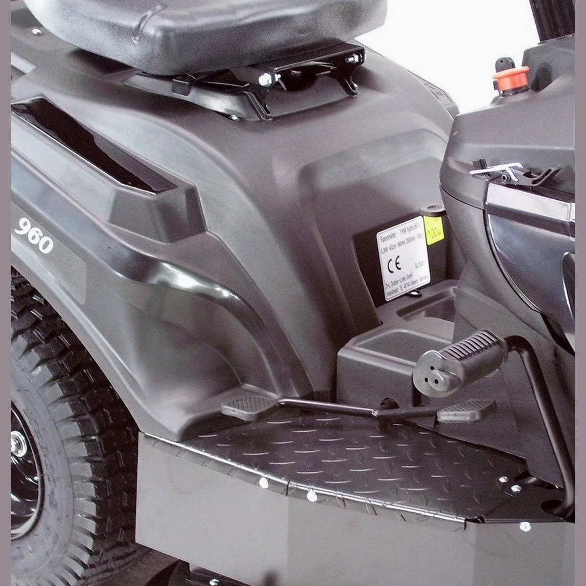 Apex Benzinrasenmäher 960 Hydrostat, 11PS, 210L Fangkorb, Elektrostart 3