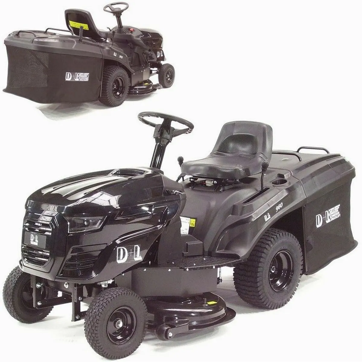 Apex Rasentraktor 960, kraftvoller 11PS Motor, 96cm Schnittbreite, Elektrostart