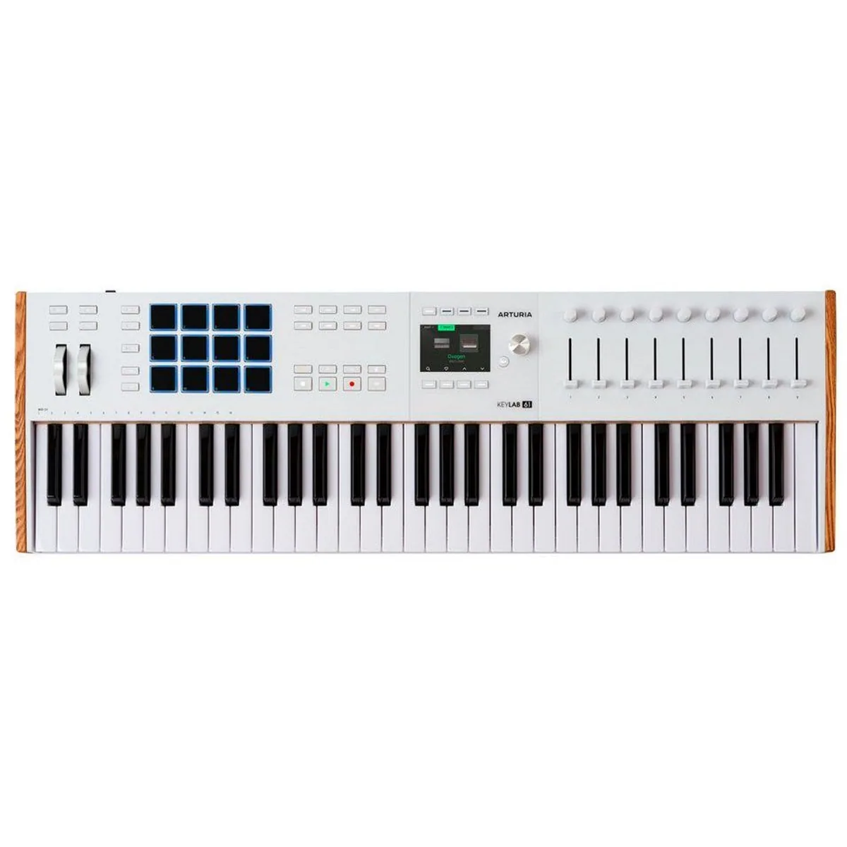 Arturia KeyLab Mk3 61 White, halbgewichtete Tasten, integrierte Software — MIDI-Keyboard