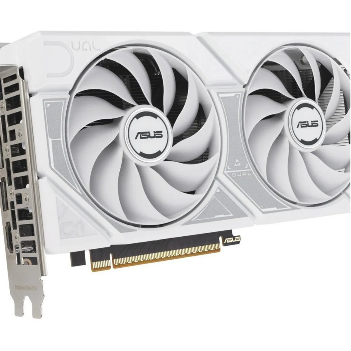 ASUS DUAL-RTX5060-O8G-WHITE Grafikkarte, erstklassige Kühlung, beeindruckende Grafikleistung, elegantes Design