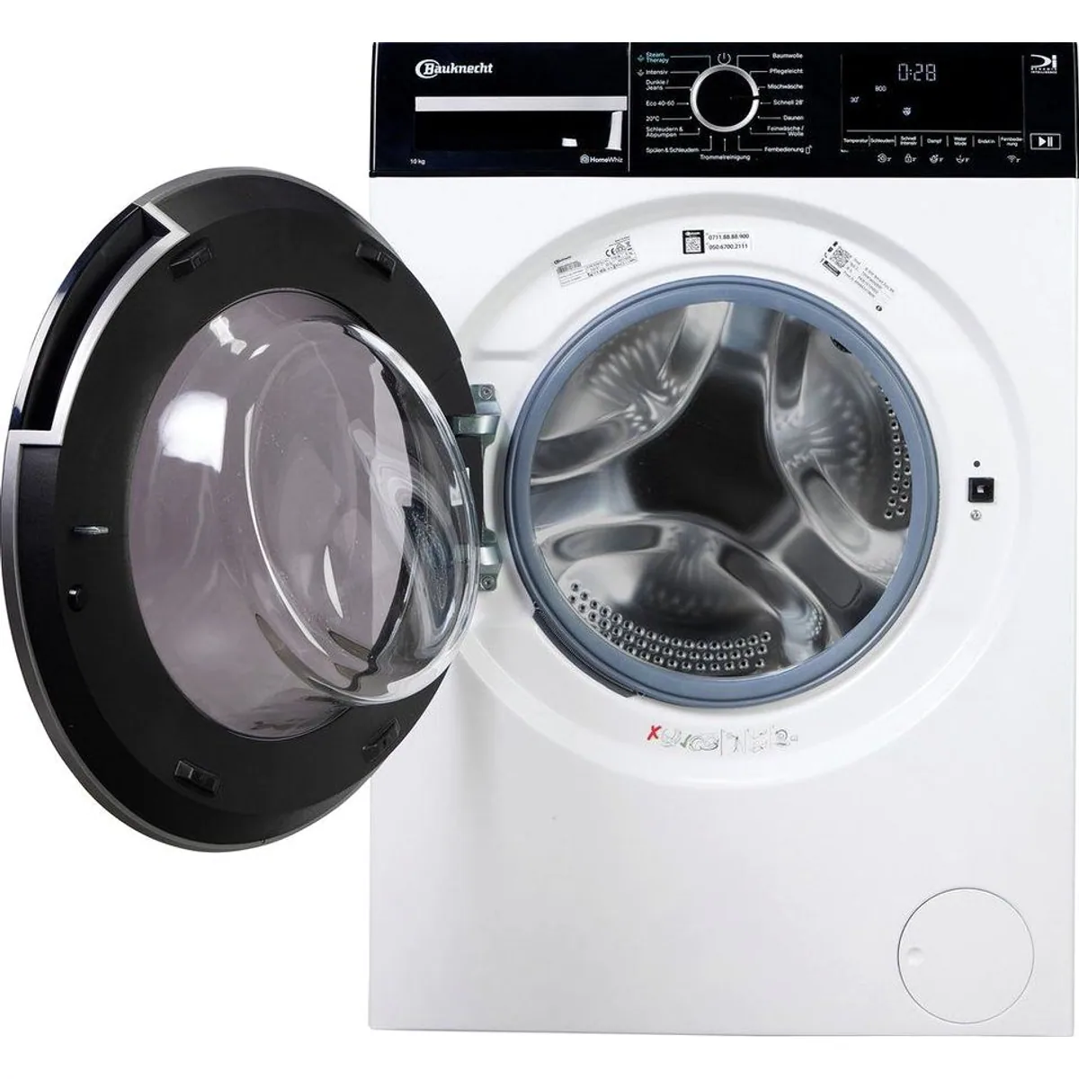 Bauknecht B WM Smart Eco 10A, 10 kg, 1400 U/min, energieeffizient und intelligent 3