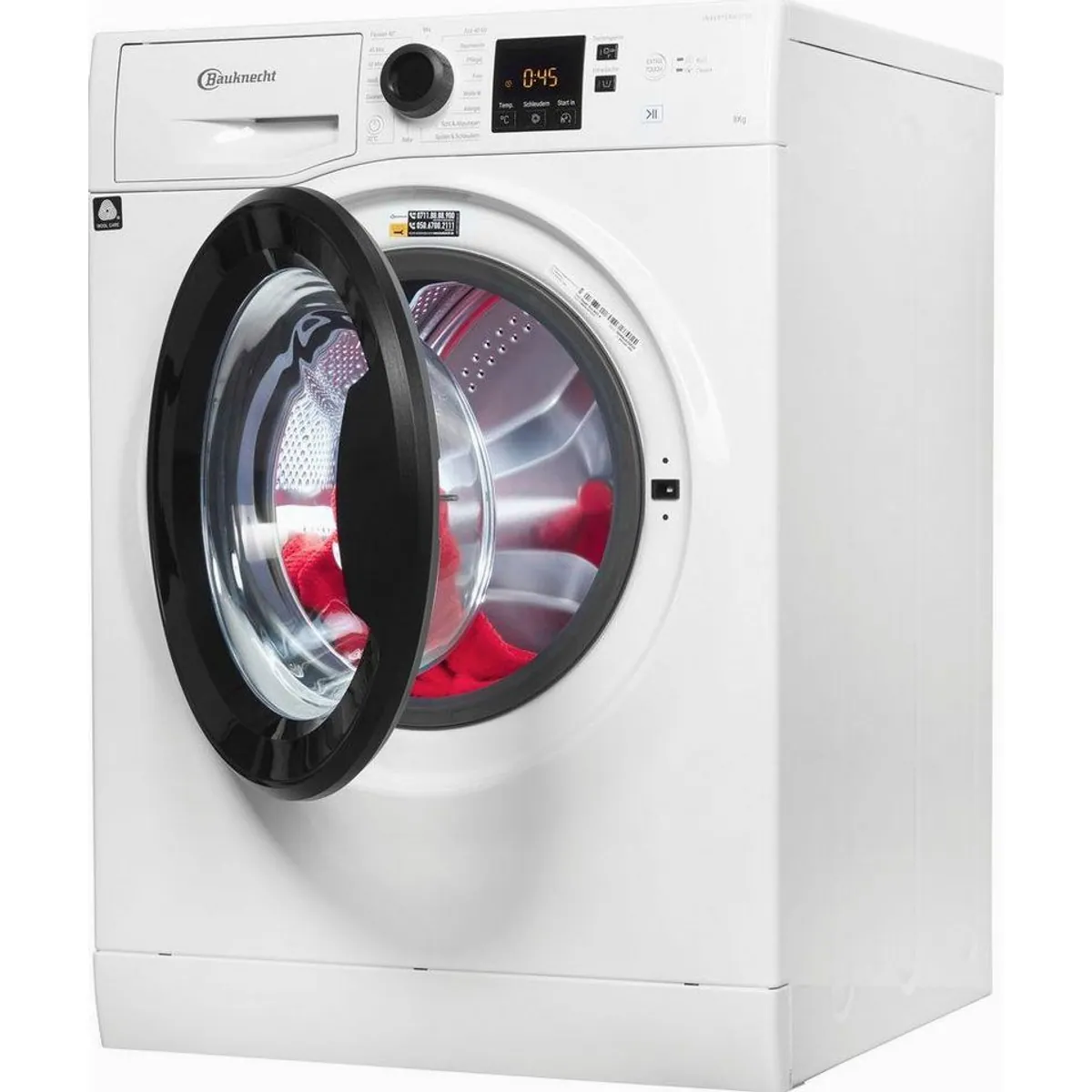 Bauknecht Super Eco 845 A Waschmaschine, 8 kg, 1400 U/min, Kurzprogramm 45' – Effizienz trifft Leistung 3
