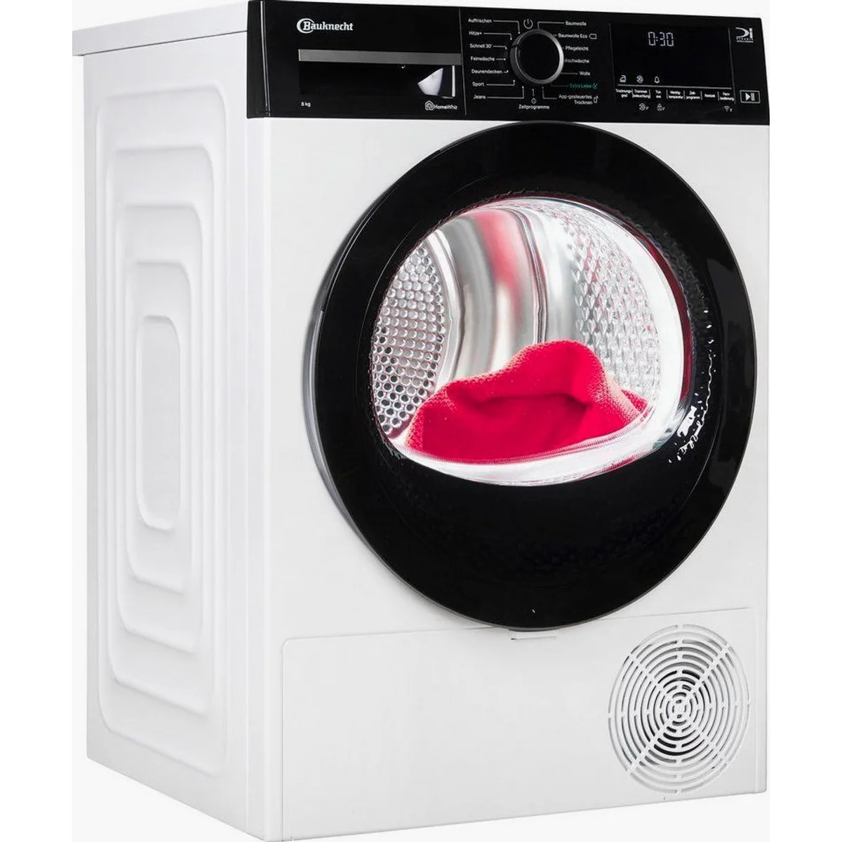 BAUKNECHT TR SUPER ECO 8C Wärmepumpentrockner, Adaptive Dry – intelligente Programmoptimierung