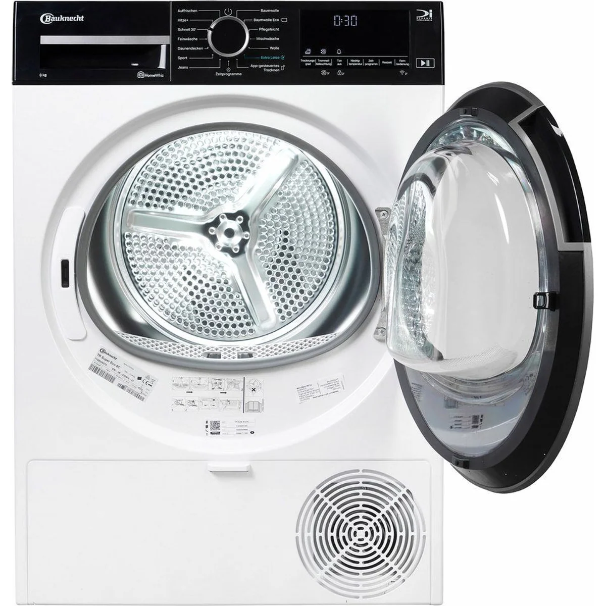 BAUKNECHT TR SUPER ECO 8C Wärmepumpentrockner, Adaptive Dry – intelligente Programmoptimierung 2