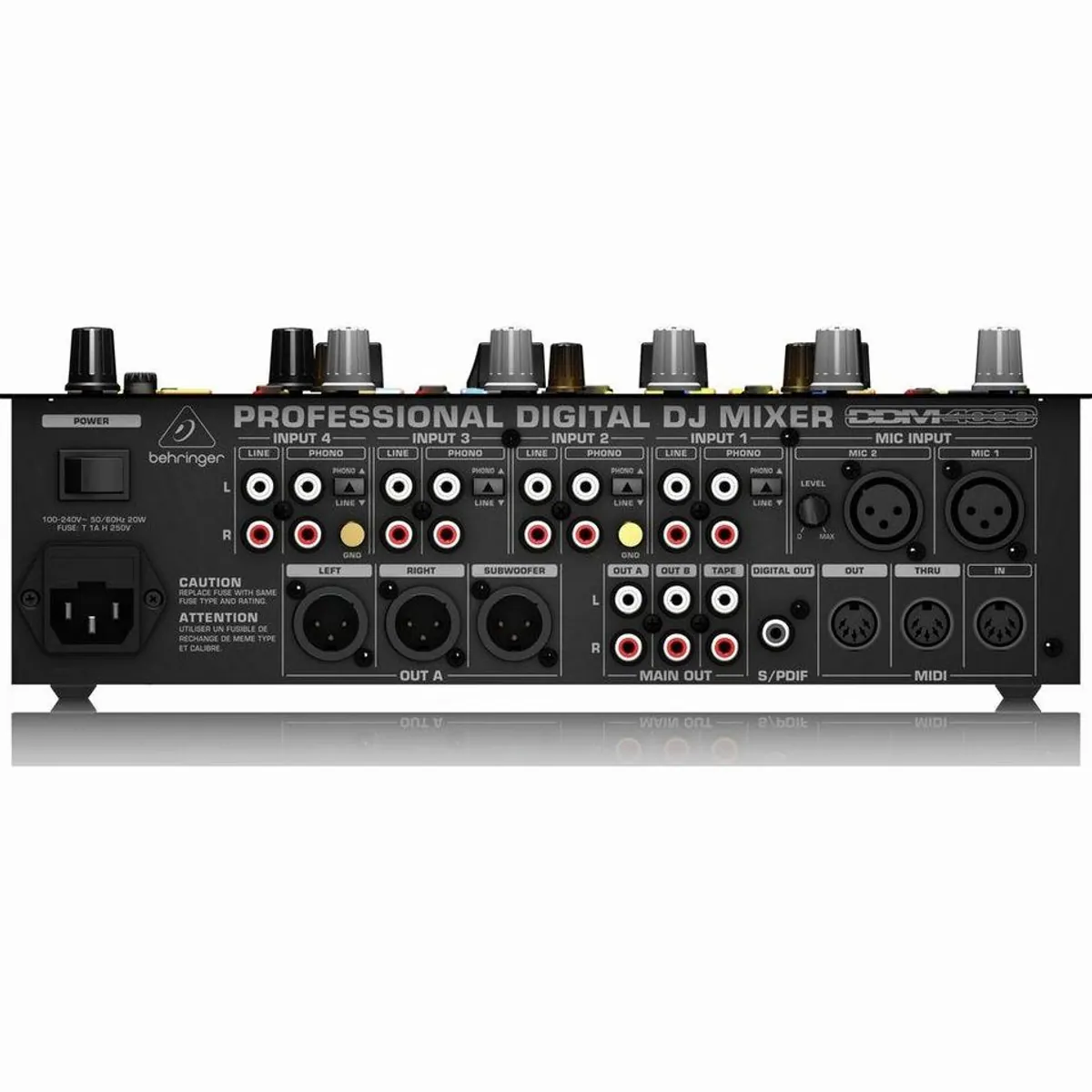 Behringer DDM4000 DJ-Mixer, digitaler 32-Bit, vielseitige Effekte 3
