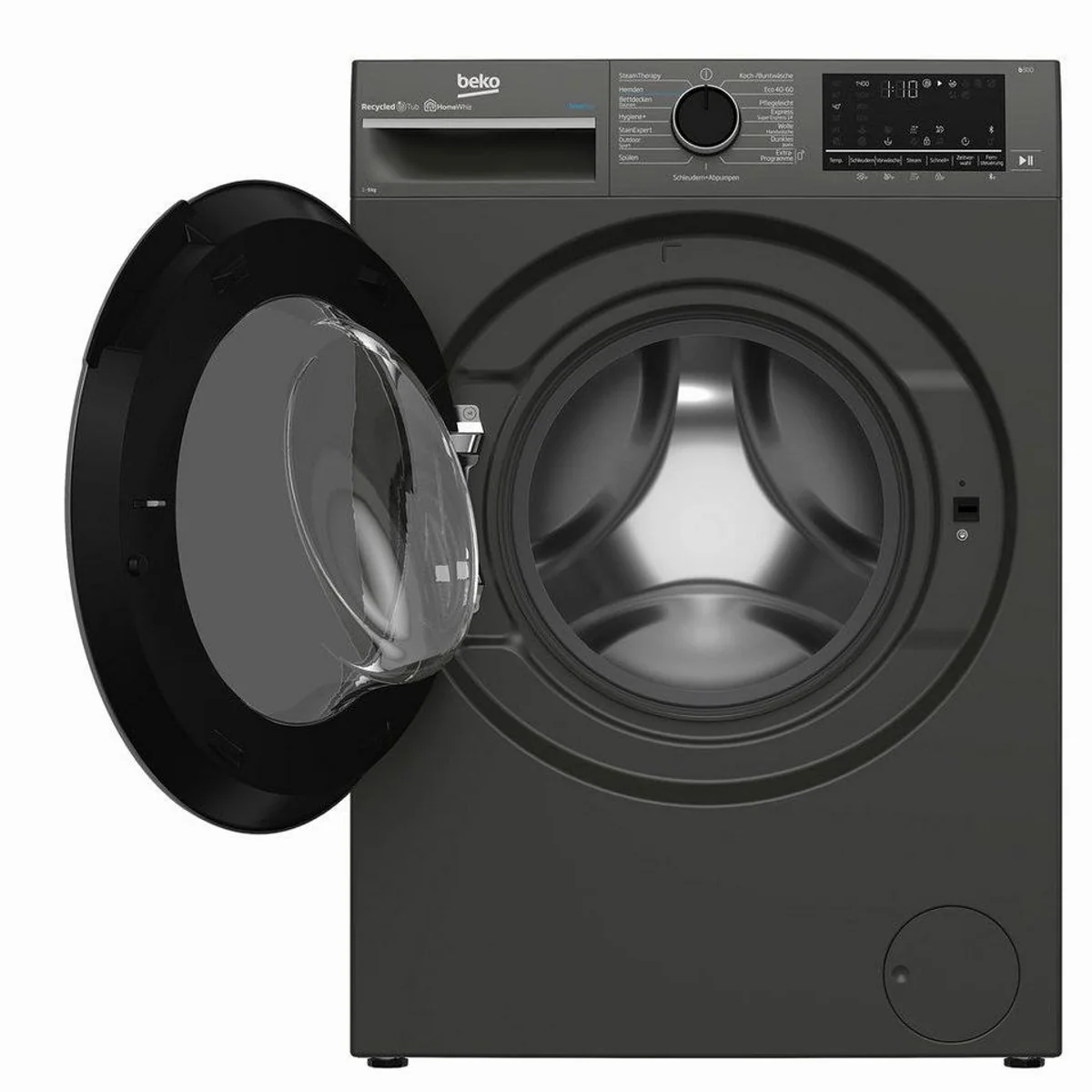Beko B3WFT59415M Waschmaschine, 9 kg, 1400 U/min, Dampffunktion, Bluetooth, Nachlegefunktion 3