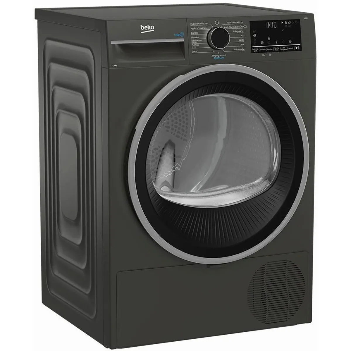 Beko B3T22491M Wärmepumpentrockner, Dampffunktion, Silent-Programm, Allergikergeeignet