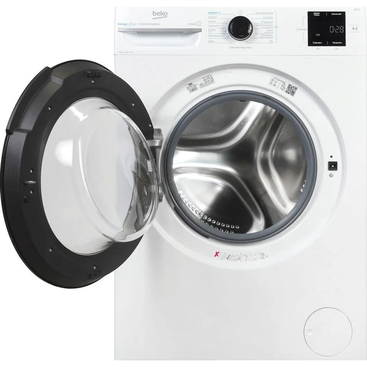 Beko BM3WFU3741X Waschmaschine, 7 kg, 1400 U/min, innovative EnergySpin-Technologie 2