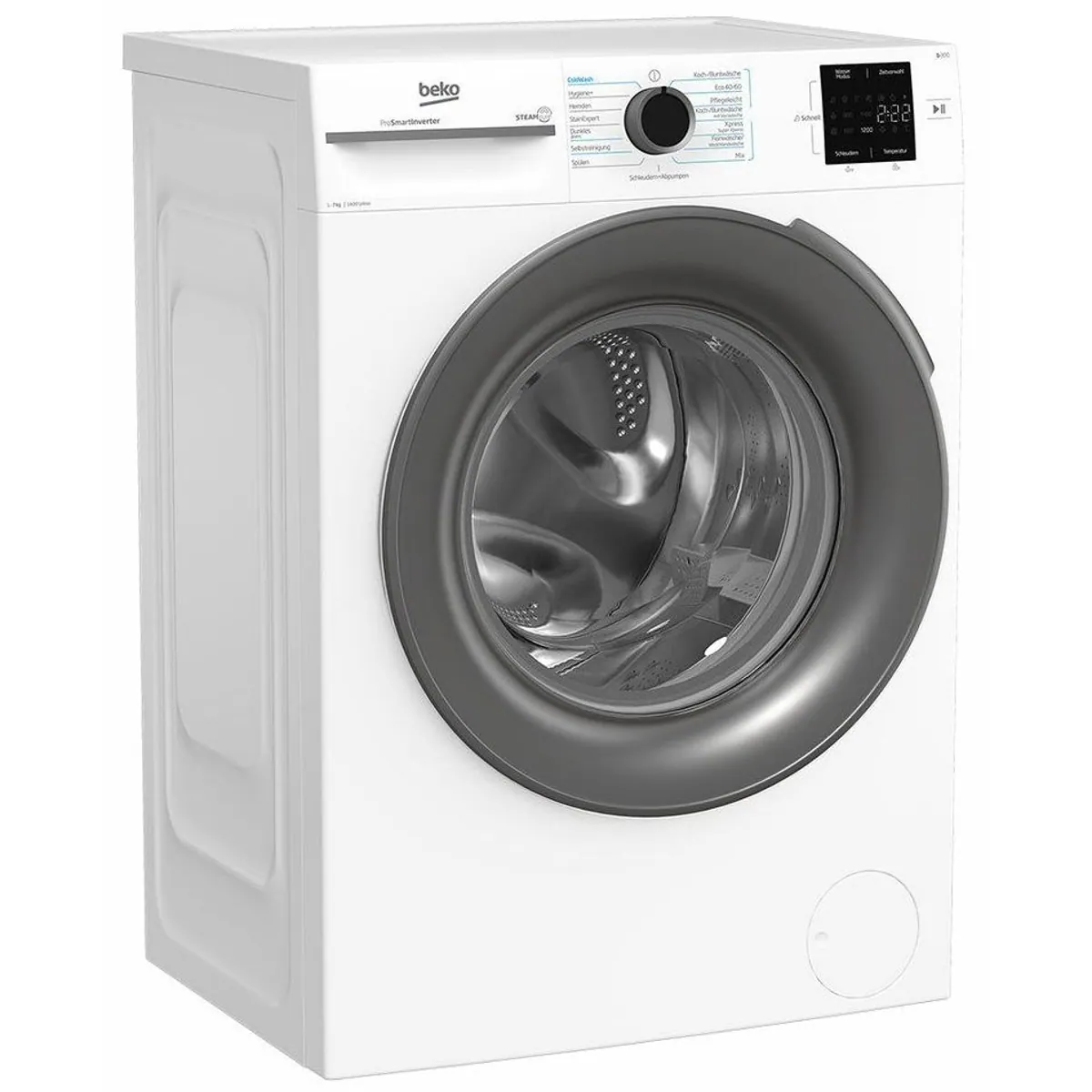 Beko Waschmaschine BM3WFU4741W1, 7 kg, 1400 U/min, energieeffiziente Technologie