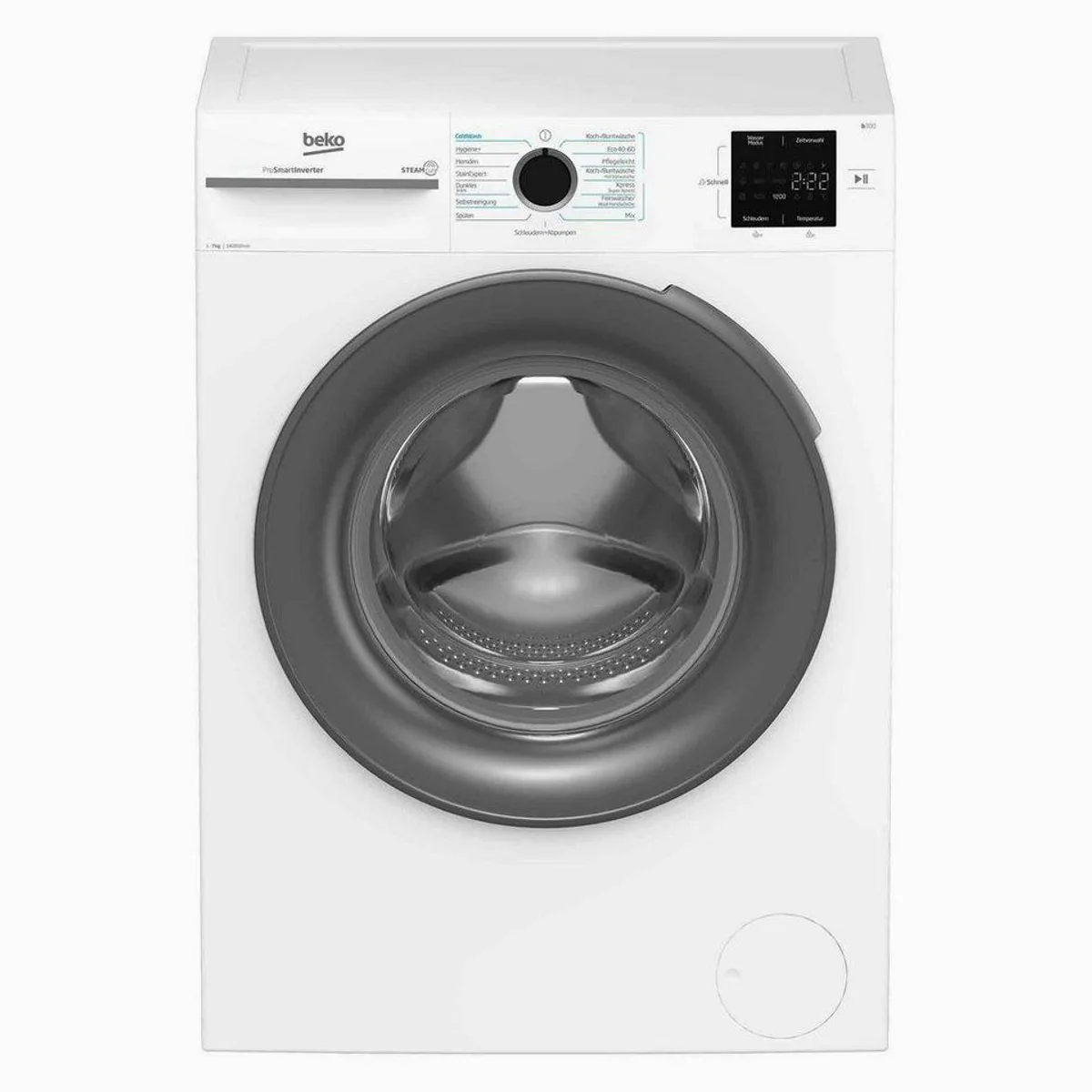Beko Waschmaschine BM3WFU4741W1, 7 kg, 1400 U/min, energieeffiziente Technologie 2