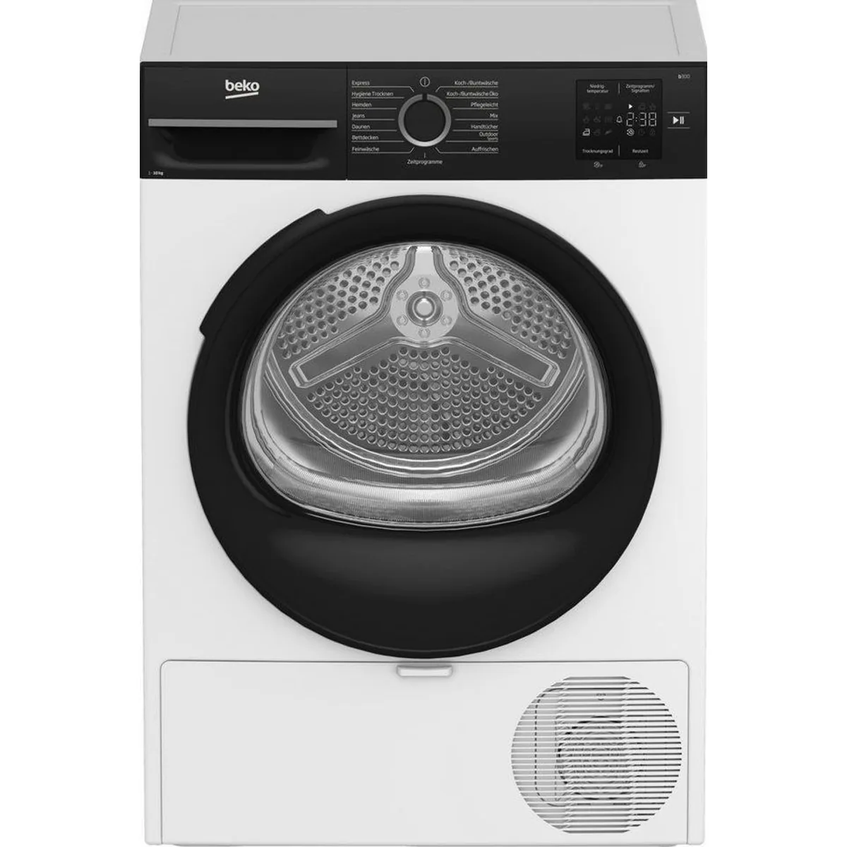 BEKO BM3T30230W Wärmepumpentrockner, effiziente Schontrommel, ideal für große Haushalte 3