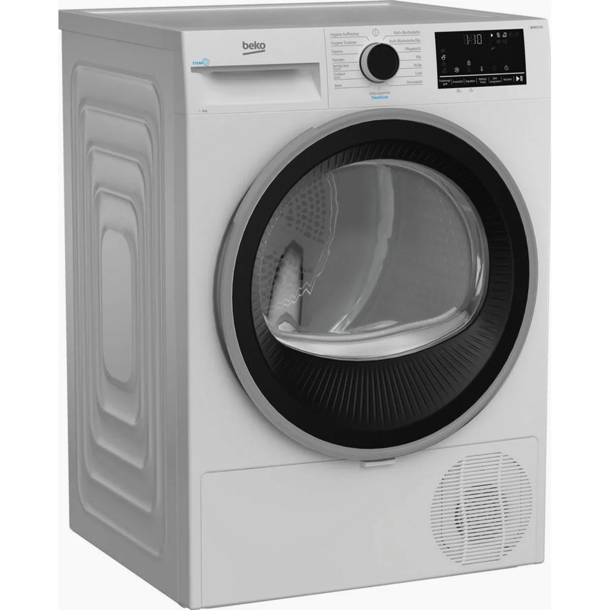 BEKO B5T68219 Wärmepumpentrockner, 10 Jahre Motorengarantie, Schontrommel