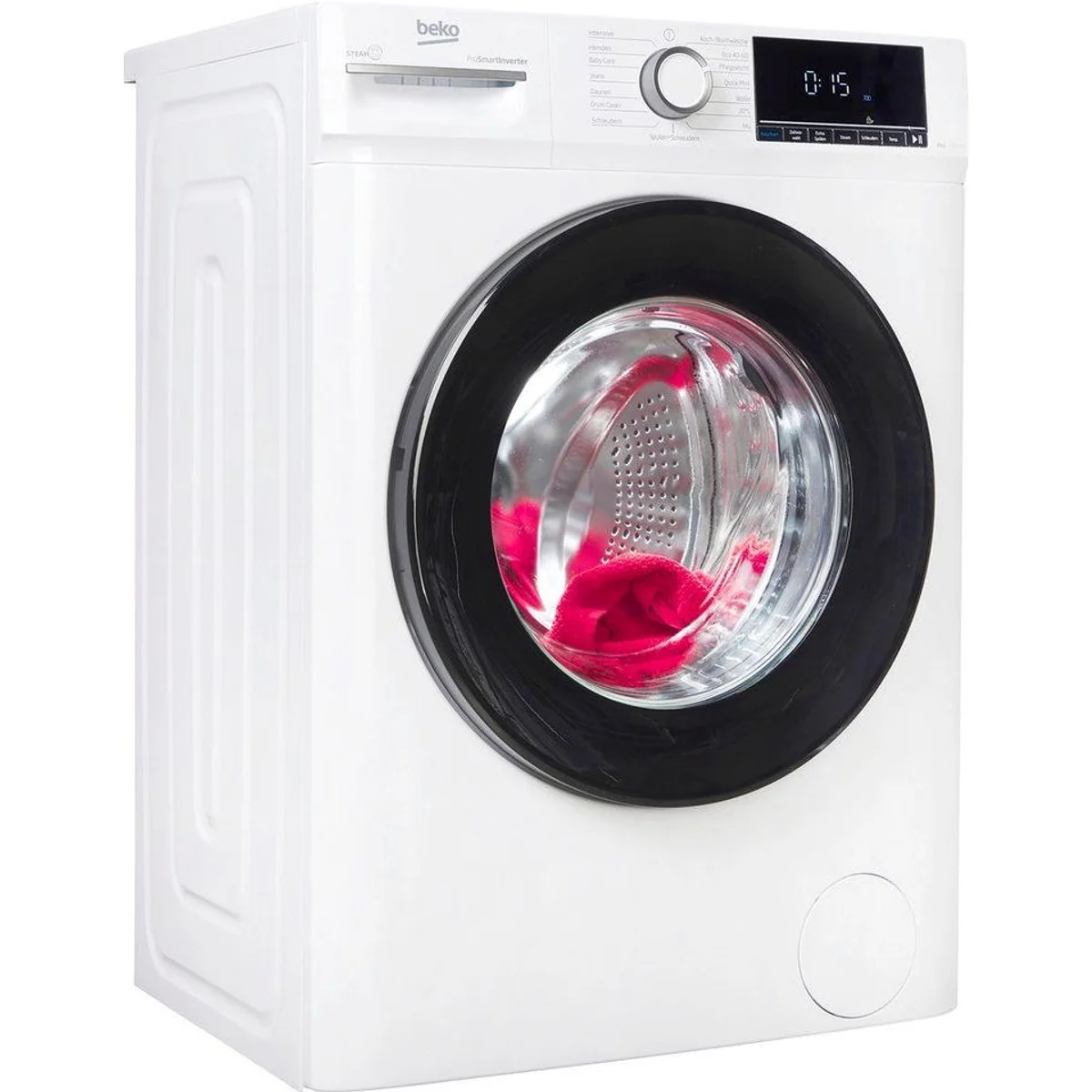 Beko WMOFE841 Waschmaschine, 8 kg, 1400 U/min, Dampffunktion für schonende Pflege