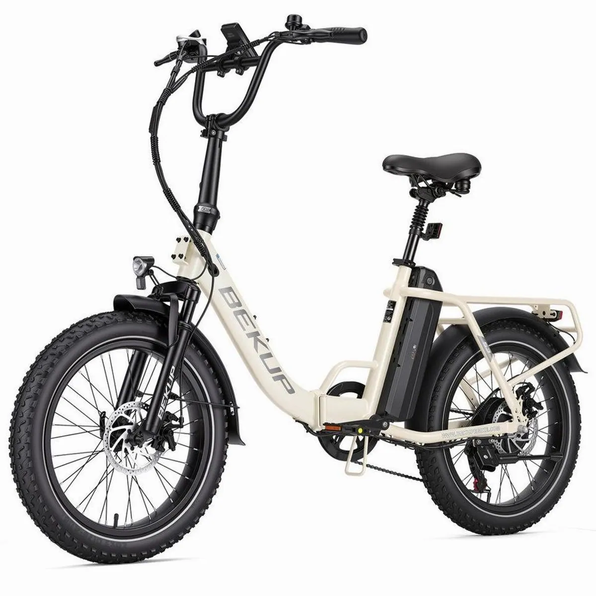 BEKUP S3 E-Bike Klapprad, 720 Wh Akku, 60 Nm Heckmotor, 7-Gang Shimano