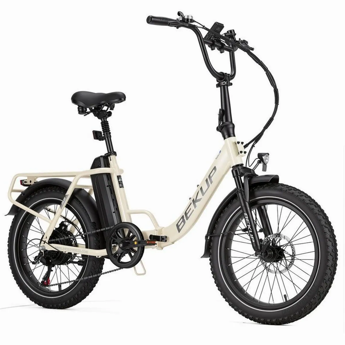 BEKUP S3 E-Bike Klapprad, 720 Wh Akku, 60 Nm Heckmotor, 7-Gang Shimano 2