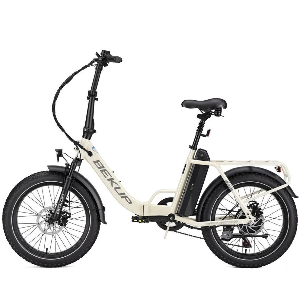 BEKUP S3 E-Bike Klapprad, 720 Wh Akku, 60 Nm Heckmotor, 7-Gang Shimano 3