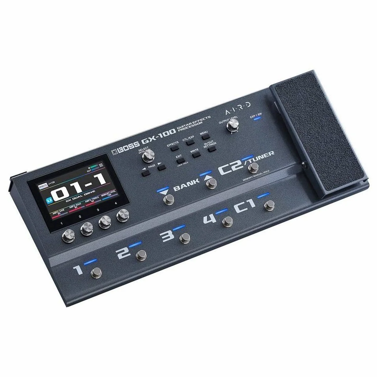 Boss GX-100 Effektprozessor, vielseitige Klangvielfalt, intuitives Design