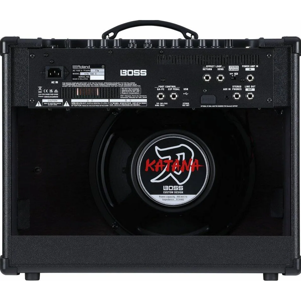 Boss Katana 100 Gen 3 Gitarrenverstärker, vielseitig, 100 W, 4 Kanäle 2
