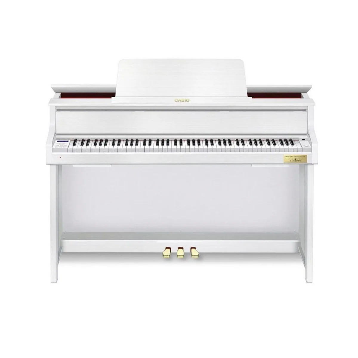 Casio GP-310 WE Digitalpiano, hochwertige Flügelmechanik, 26 Klangfarben