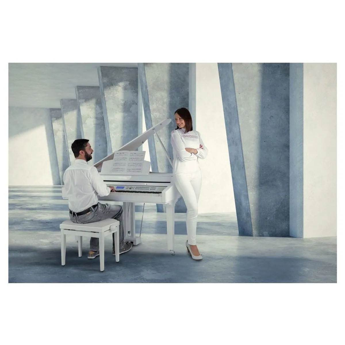 Classic Cantabile GP-A 810 Digitalflügel, 1200 Sounds, Bluetooth, Hammermechanik 2