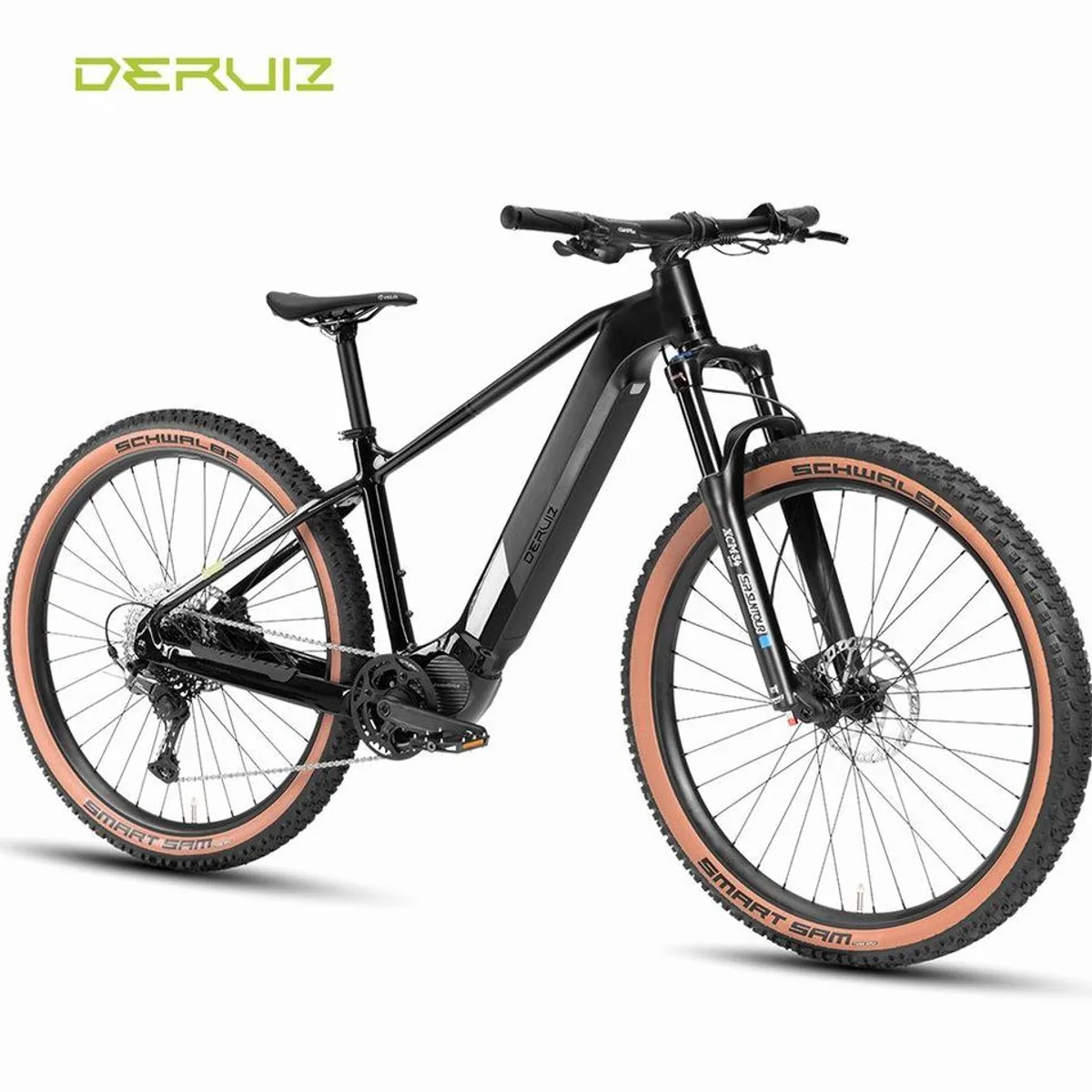 DERUIZ Dolomit E-Mountainbike 29 Zoll, 110 Nm Mittelmotor, 720Wh Akku, Bluetooth