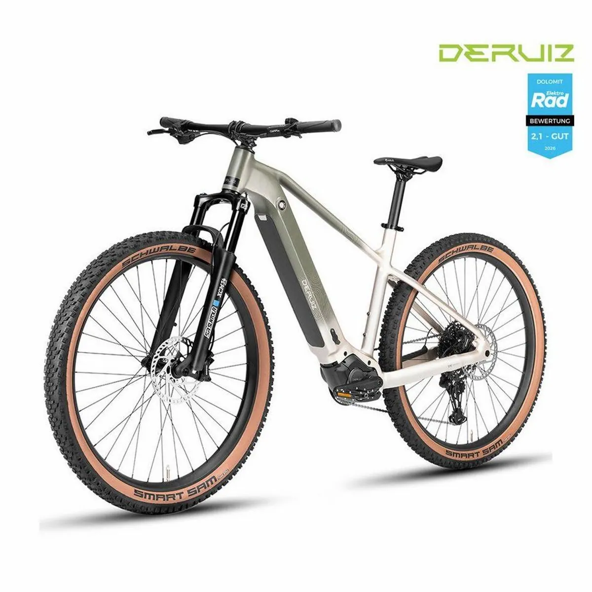 DERUIZ Dolomit E-Mountainbike, 250W Mittelmotor, 720Wh Akku, 29 Zoll