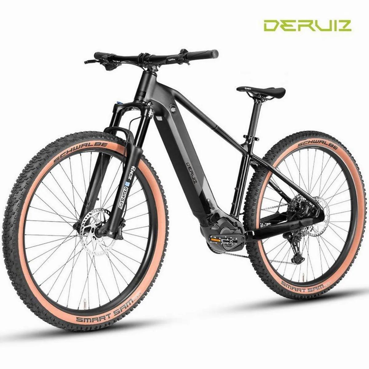 DERUIZ E-Bike Mountainbike 29 Zoll, 110 Nm Mittelmotor, 720 Wh Akku, 11-Gang Shimano CUES