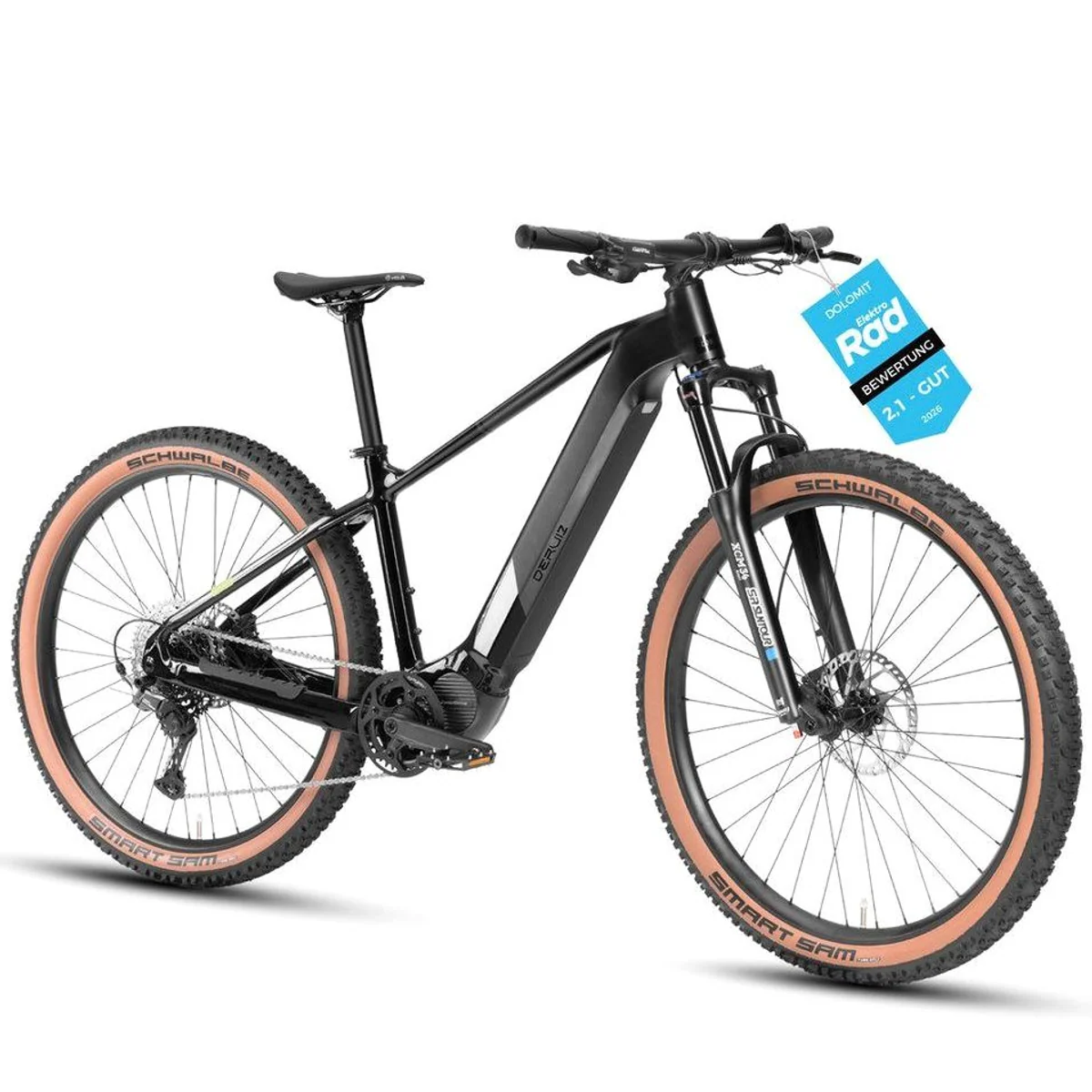 DERUIZ E-Bike Mountainbike Dolomit 29 Zoll, 110 Nm Mittelmotor, 180 km Reichweite
