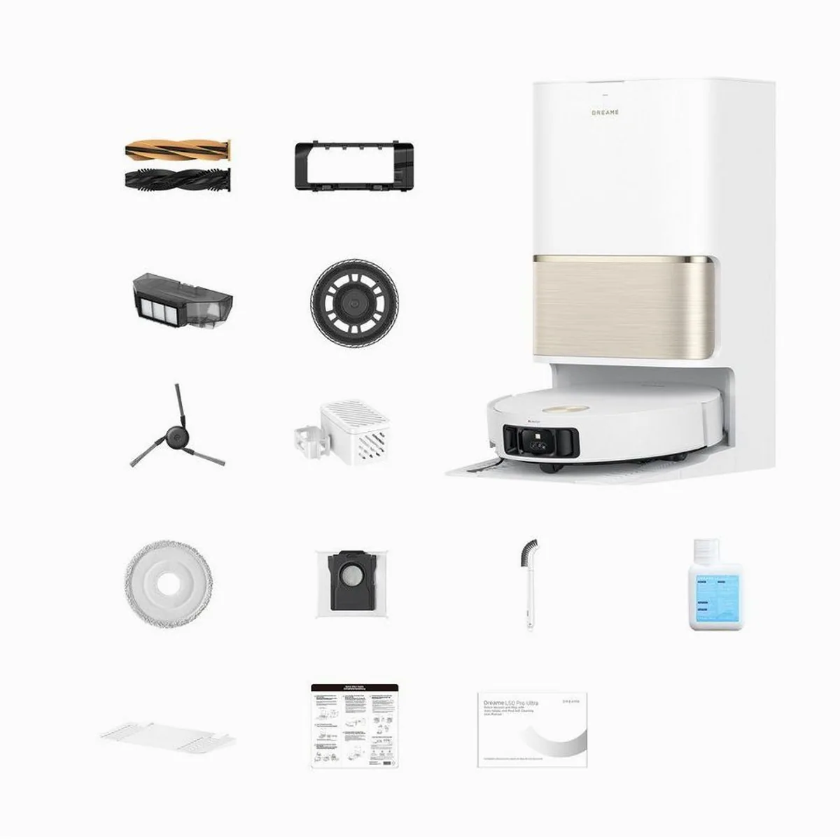 Dreame L50 Pro Ultra Saugroboter, 600 W, 19500 Pa Saugkraft, vollautomatische Basisstation 2