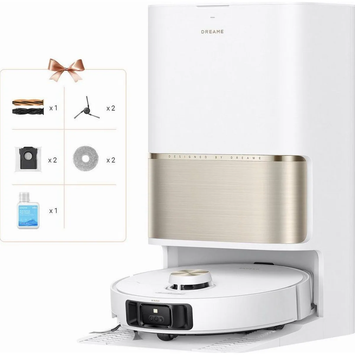 Dreame Saugroboter L50s Pro Ultra, 600 W, beutellos, App-Steuerung