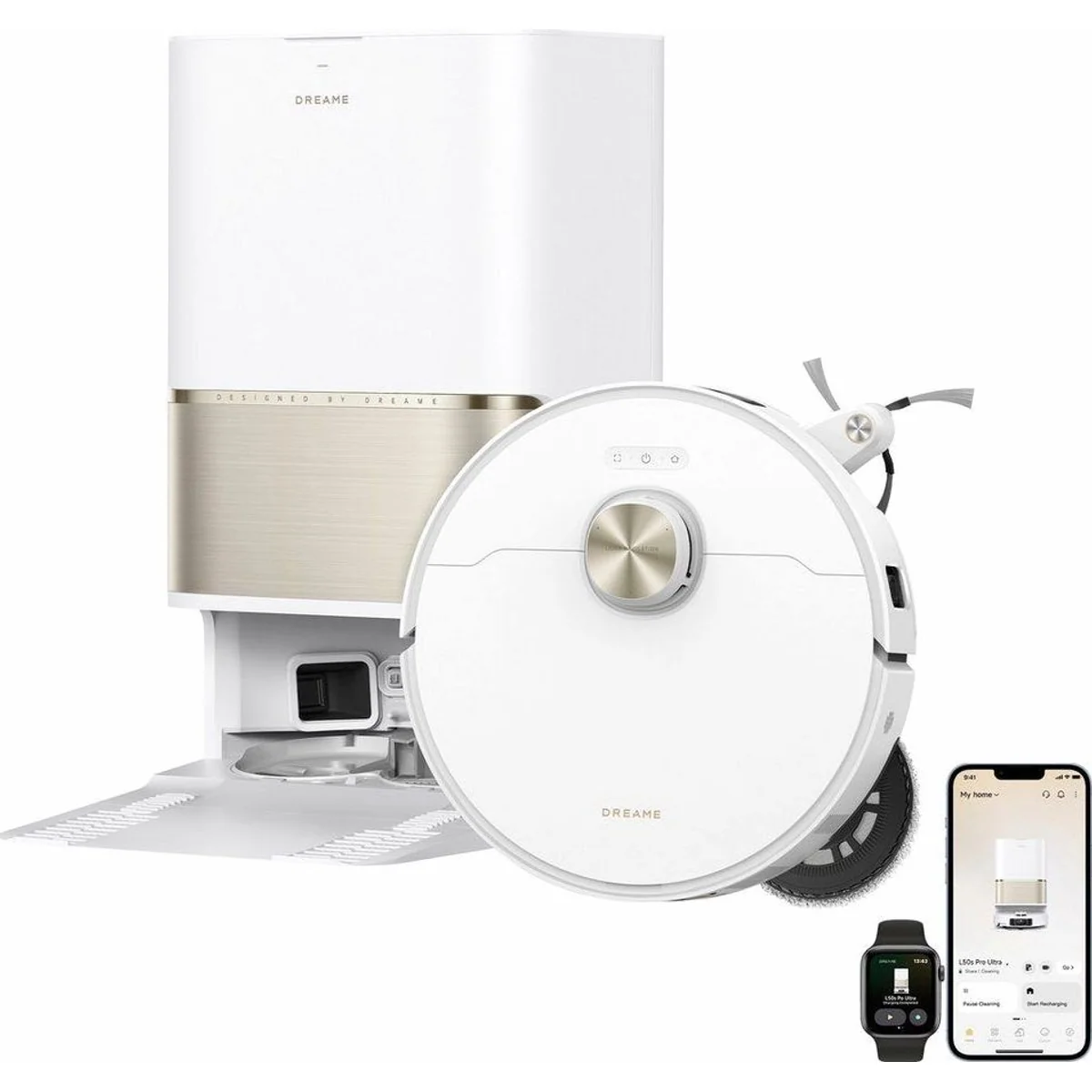 Dreame Saugroboter L50s Pro Ultra, 600 W, beutellos, App-Steuerung 2