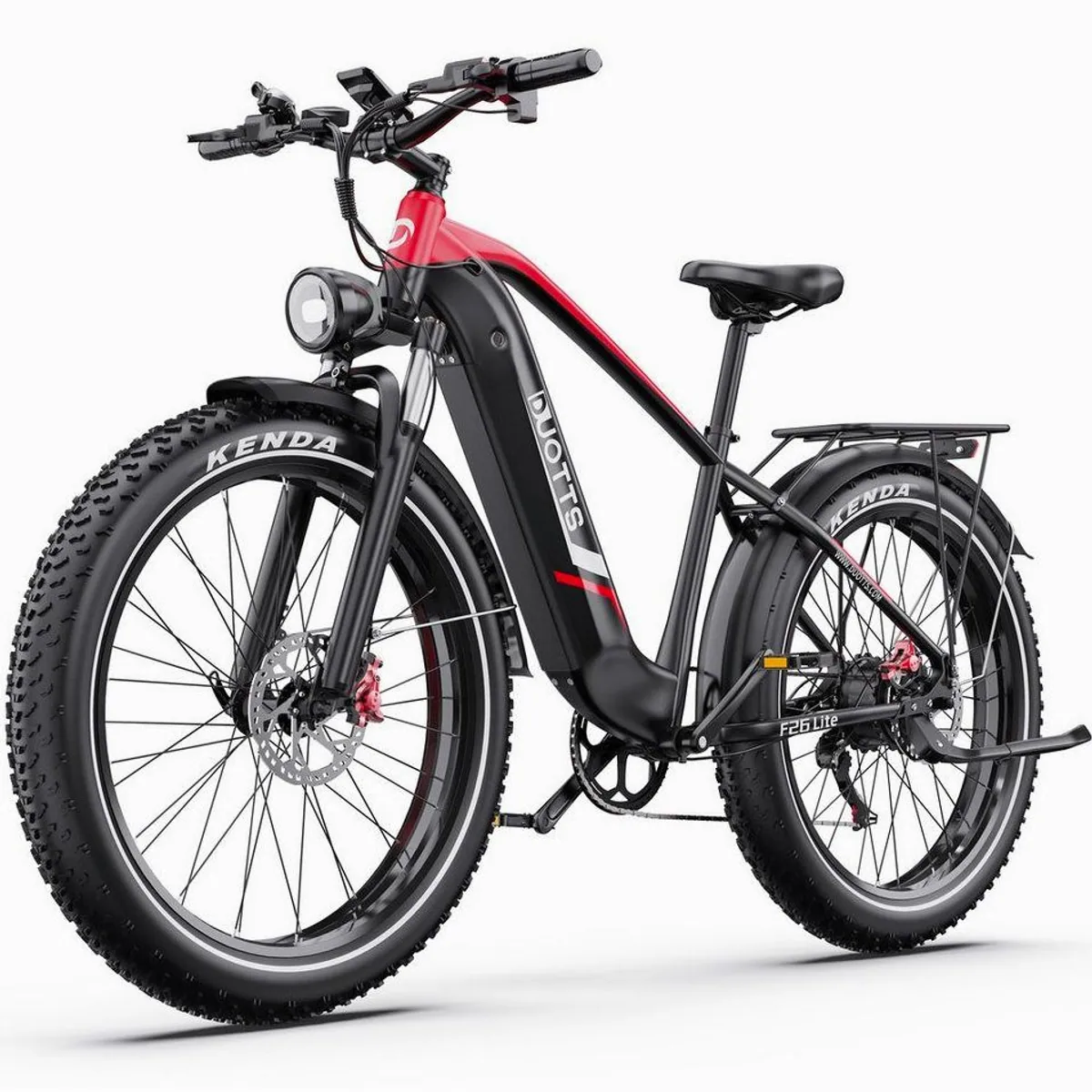 DUOTTS E-Bike Cityrad F26lite Pedelec, 100 km Reichweite, Shimano 7-Gang, Hydraulikbremsen 2