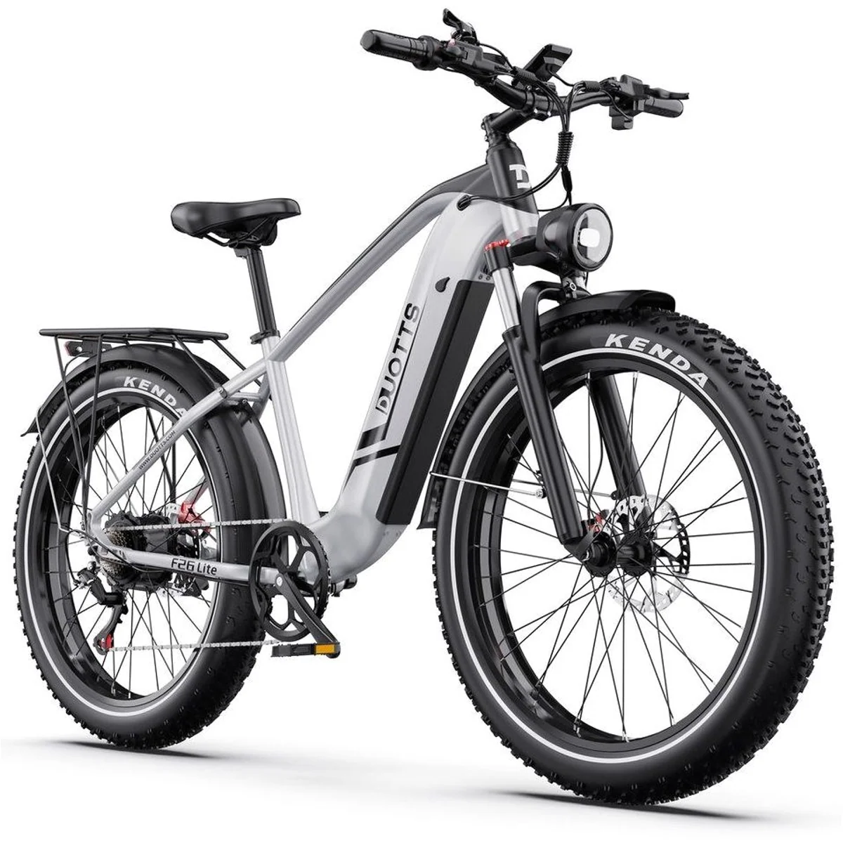 DUOTTS F26lite E-Bike Cityrad, 100 km Reichweite, 250 W Motor, 7-Gang Shimano Schaltung
