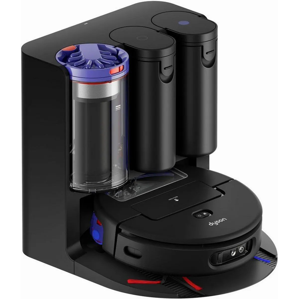 DYSON Saugroboter spot+scrub Ai, intelligente Fleckenbeseitigung & beutellos