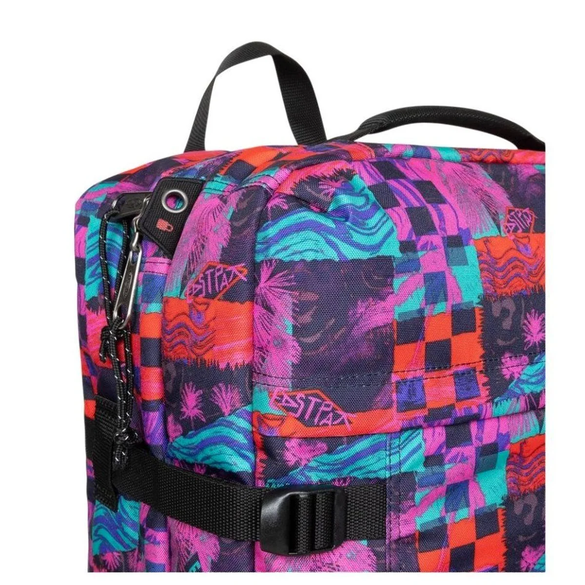 Eastpak Travelpack Retro Surf Funk, multifunktional und wetterfest — 42 Liter, Laptopfach 5
