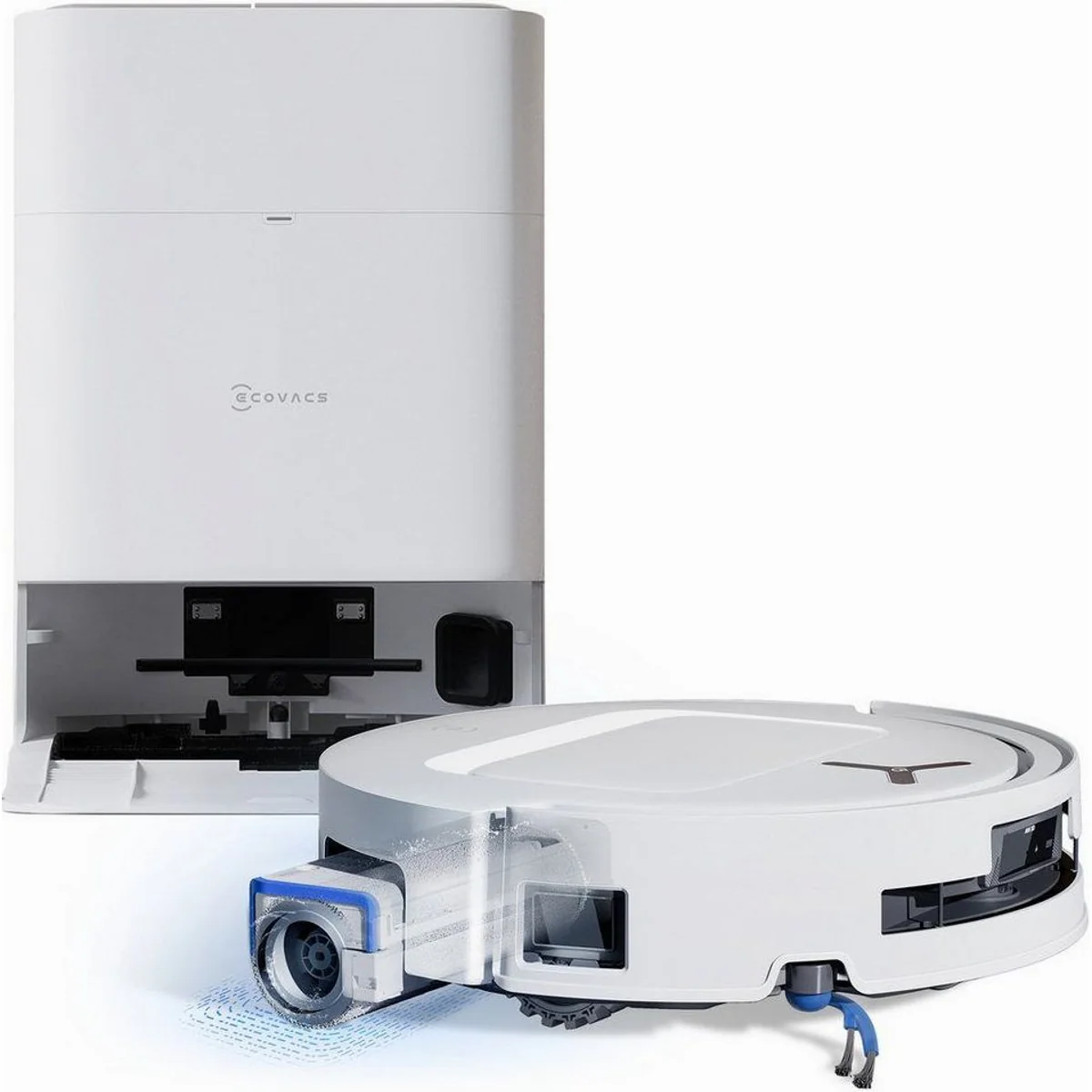 ECOVACS DEEBOT T80 OMNI WHITE, 18.000 Pa Saugkraft, Wischfunktion, innovative Reinigungstechnologie 3