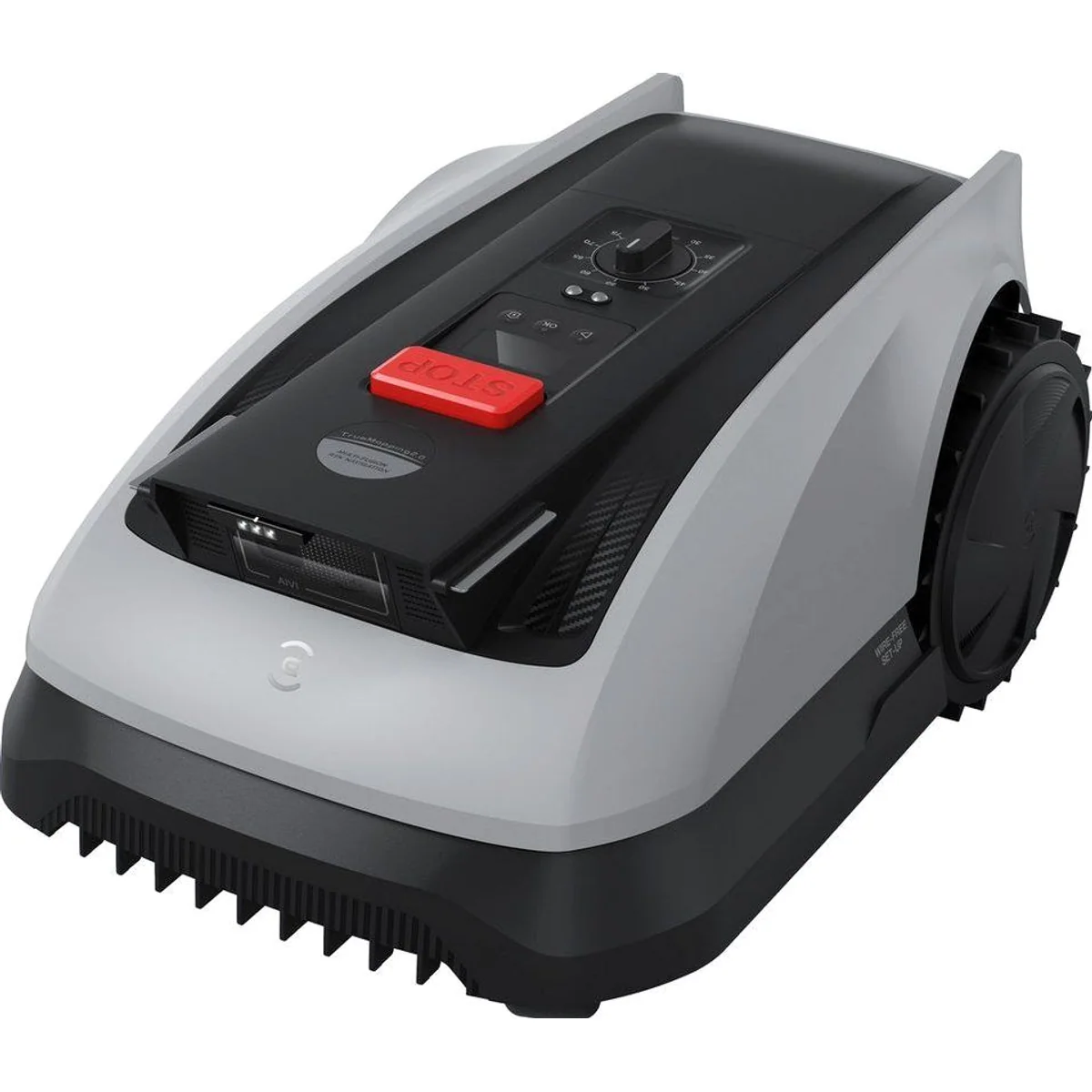 ECOVACS GOAT O600 RTK, präzise Navigation, mäht bis 600 m² — 100 m²/h Effizienz, 45 % Steigfähigkeit