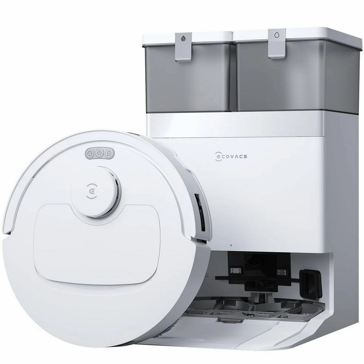 ECOVACS DEEBOT T30e Omni Saugroboter, 25.000 Pa Saugkraft, OZMO Turbo 2.0 Wischen