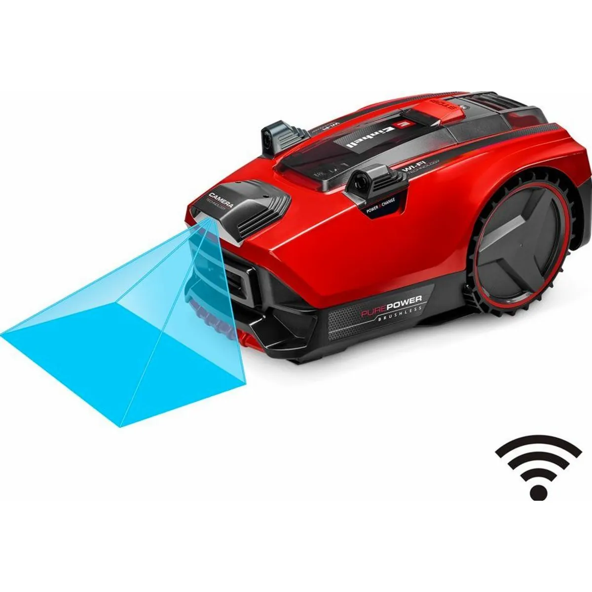 Einhell FREELEXO CAM PLUS 600, selbstständig, intelligent, leistungsstark — bis 600 m² Rasenfläche