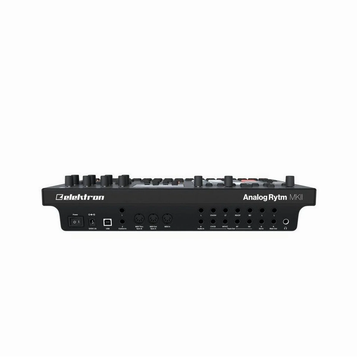 Elektron Analog Rytm MKII Black, hybride Klangerzeugung, 12 Spuren, vielseitige Effekte 3