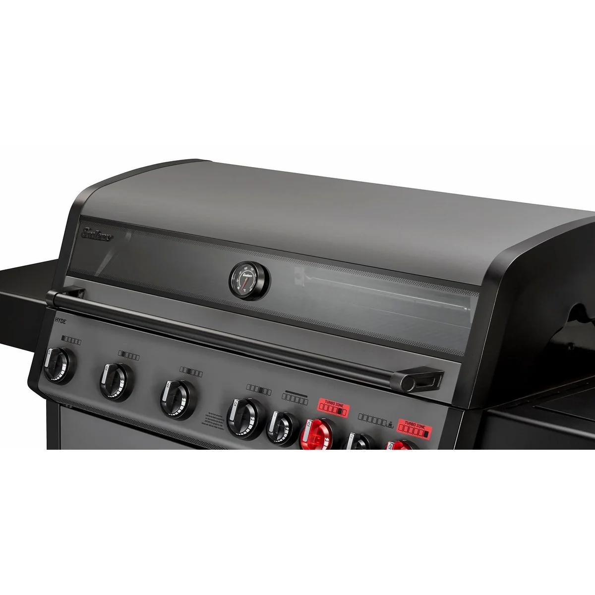 Enders Gasgrill Hyde 6 SIKR Turbo II, 800 °C Turbo Zone, Infrarot-Backburner, Sichtfenster 4
